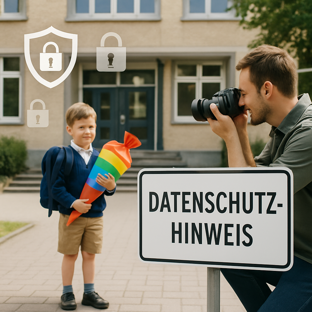 Schulstart, Foto und Datenschutz rechtssicher