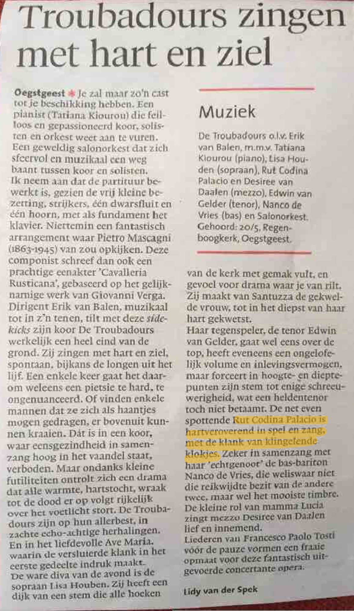 Leidsche Dagblad 26/05/2016