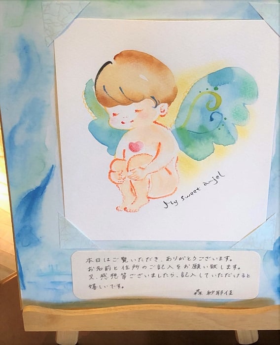 お久しぶりのMy sweet angel。今回で倉庫ギャラリーでは3回目となるイラスト展でございます。