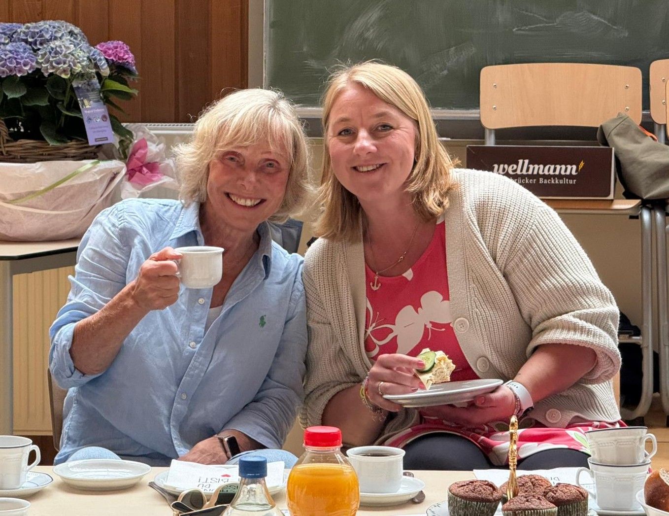 Verabschiedung von Frau Gravemann und Frau Wilhelm
