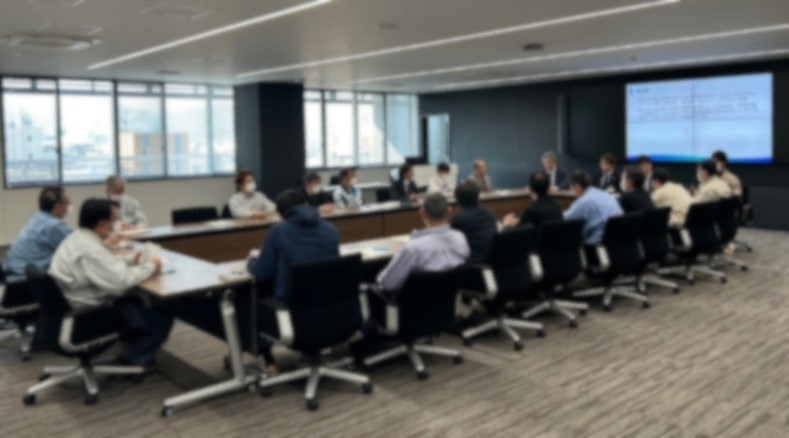 大垣市役所において地中熱利用の広報活動を行いました