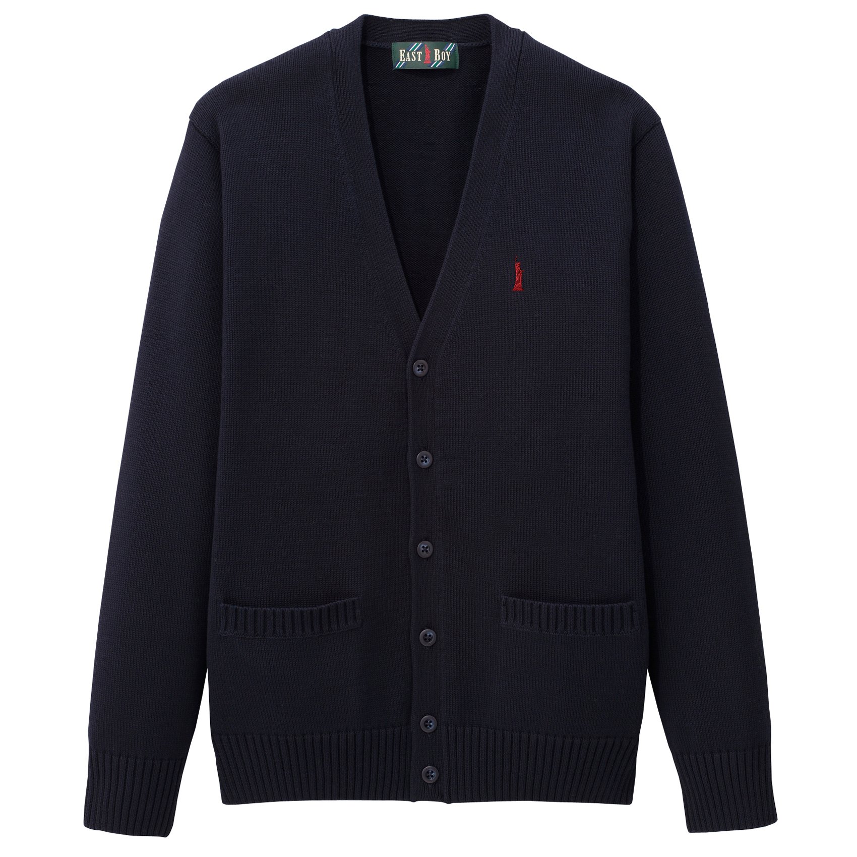 ネイビー × レッド