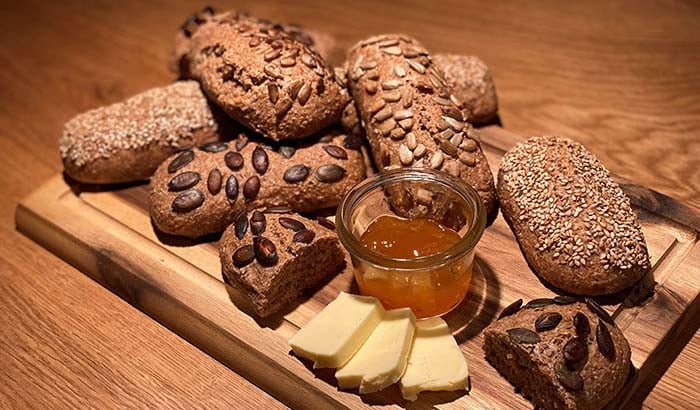 Übernacht-Vollkornbrötchen