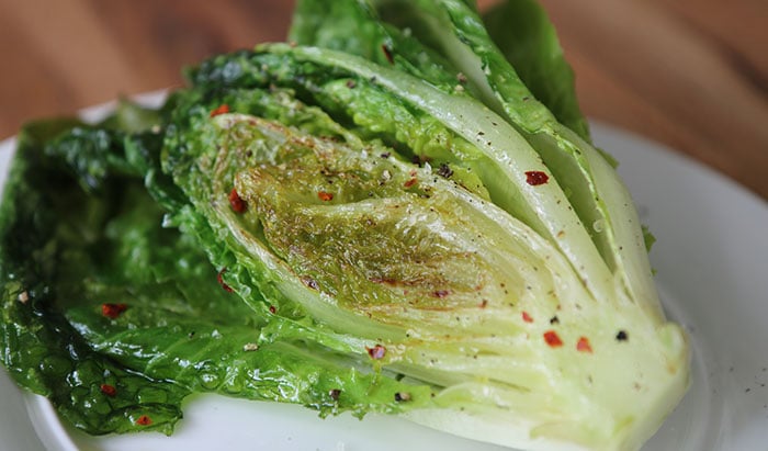 Gebratene Salatherzen