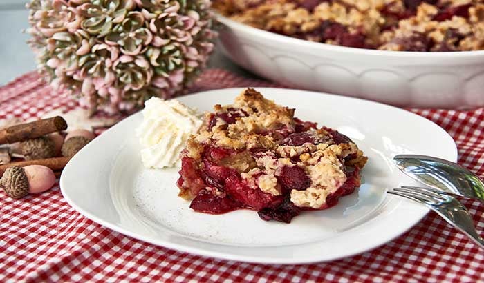 Fränkische Zwetschgenpastete