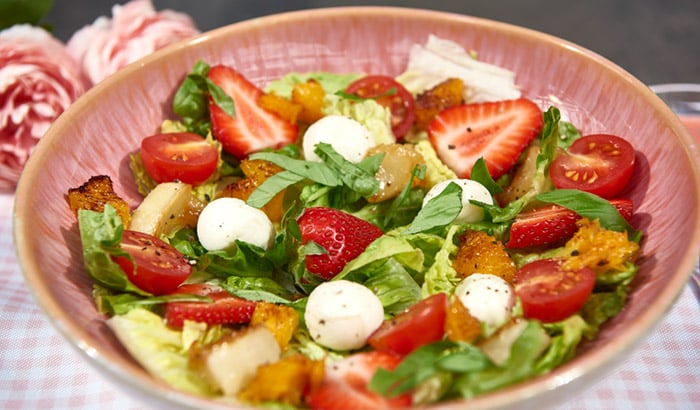 Fruchtiger Sommersalat