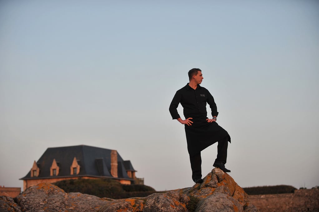 Le chef étoilé Guilaume Brisard au Fort de l'Océan, Le Croisic - Michelin-starred chef / Téléstar (2011)