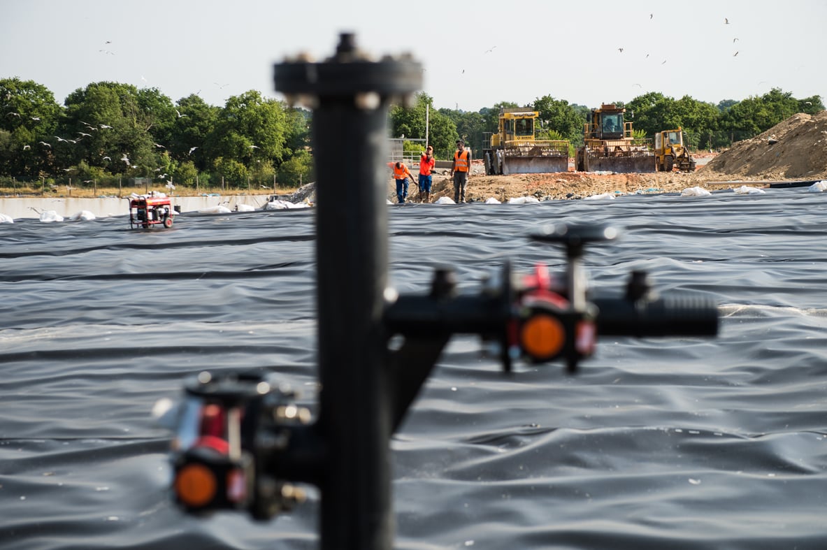 Centre de stockage des déchets - Waste storage center / Véolia (2018)