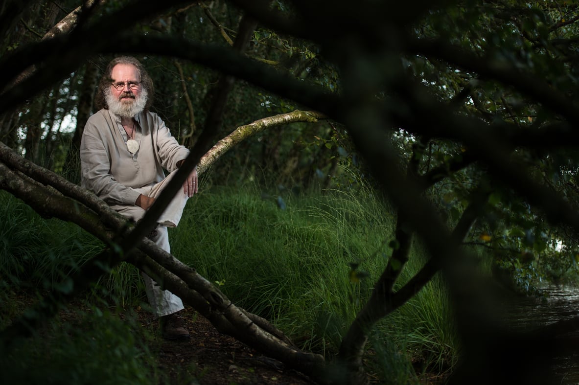 Forêt de Brocéliande - Jean Claude Cappelli, druide - Druid / L'Express (2014)