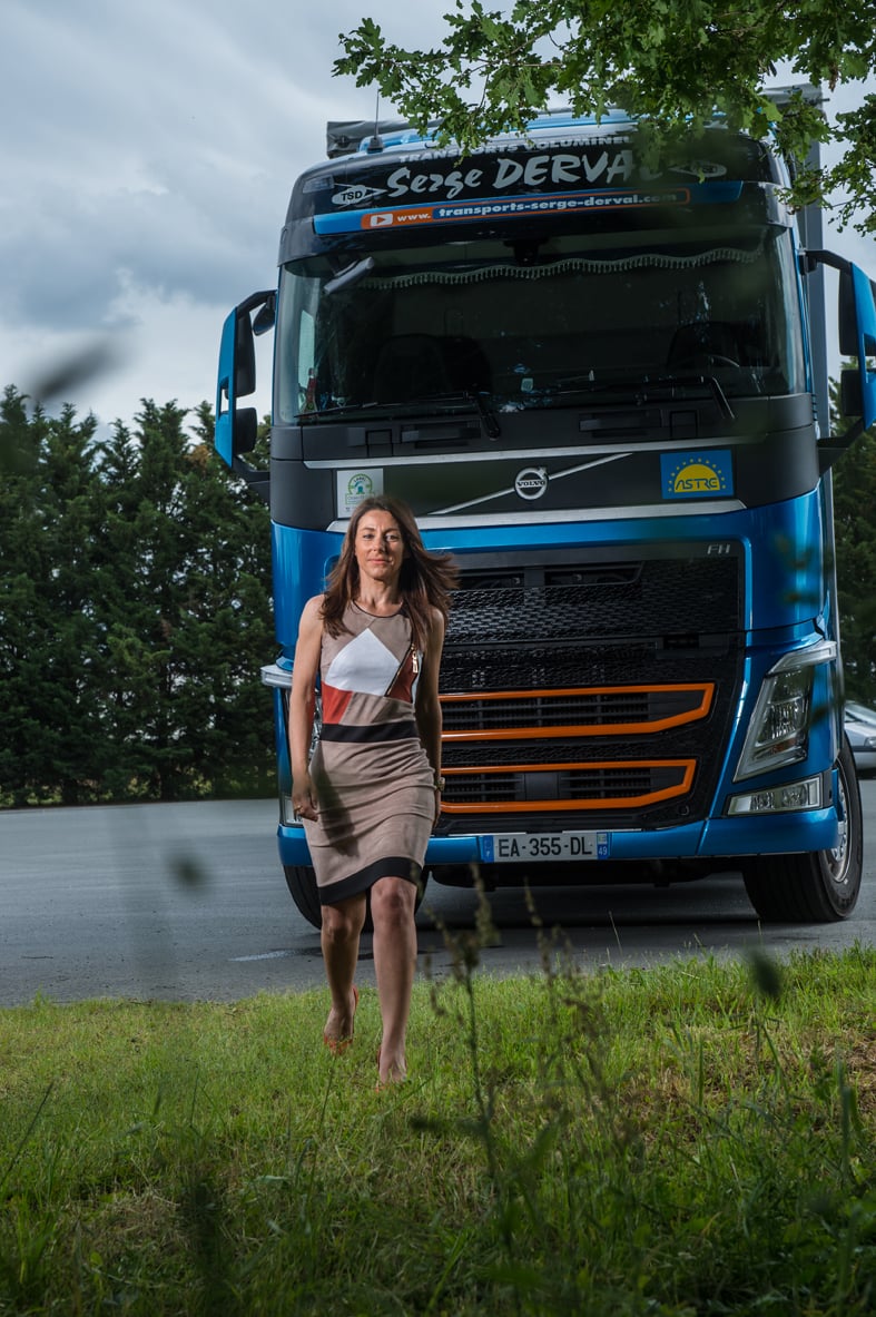 Mme Derval, manager des transports Serge Derval - Transport company (2016) / Stratégies Logistique