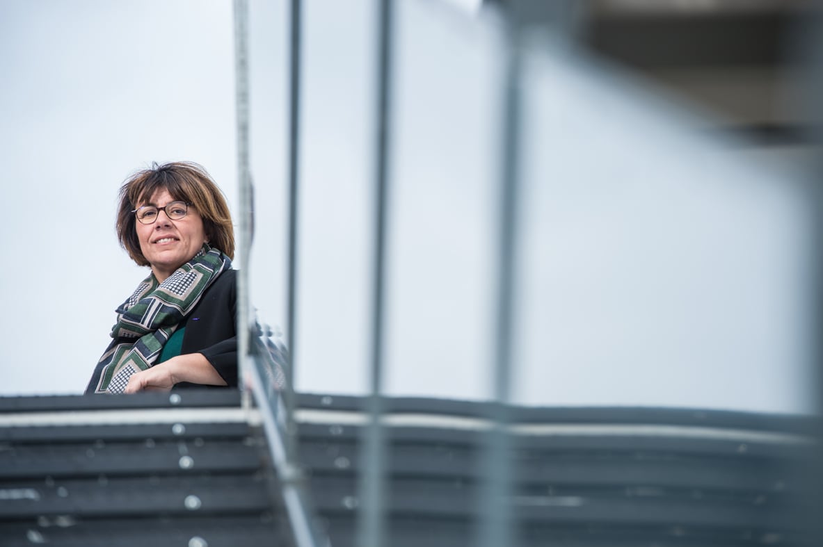 Denain (59) Anne Lise Dufour Tonini, candidate aux élections municipales 2020 - Municipal election