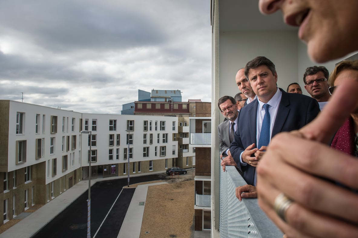 Visite ensemble immobilier ICF Habitat Atlantique - Visit of a building complex (2016)