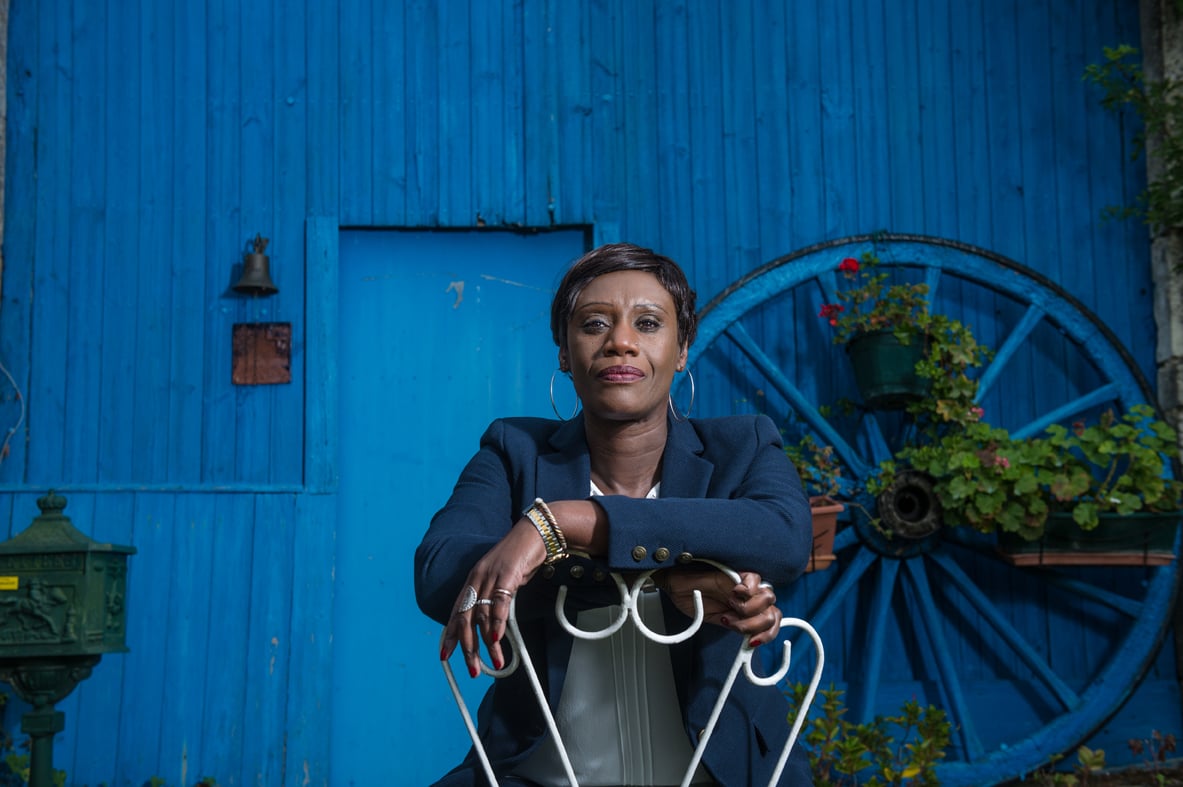 Henriette Diadio Dasylva, candidate UDI aux Législatives 2017,  circonscription de Saintes - St Jean d'Angély (17) - Legislative election