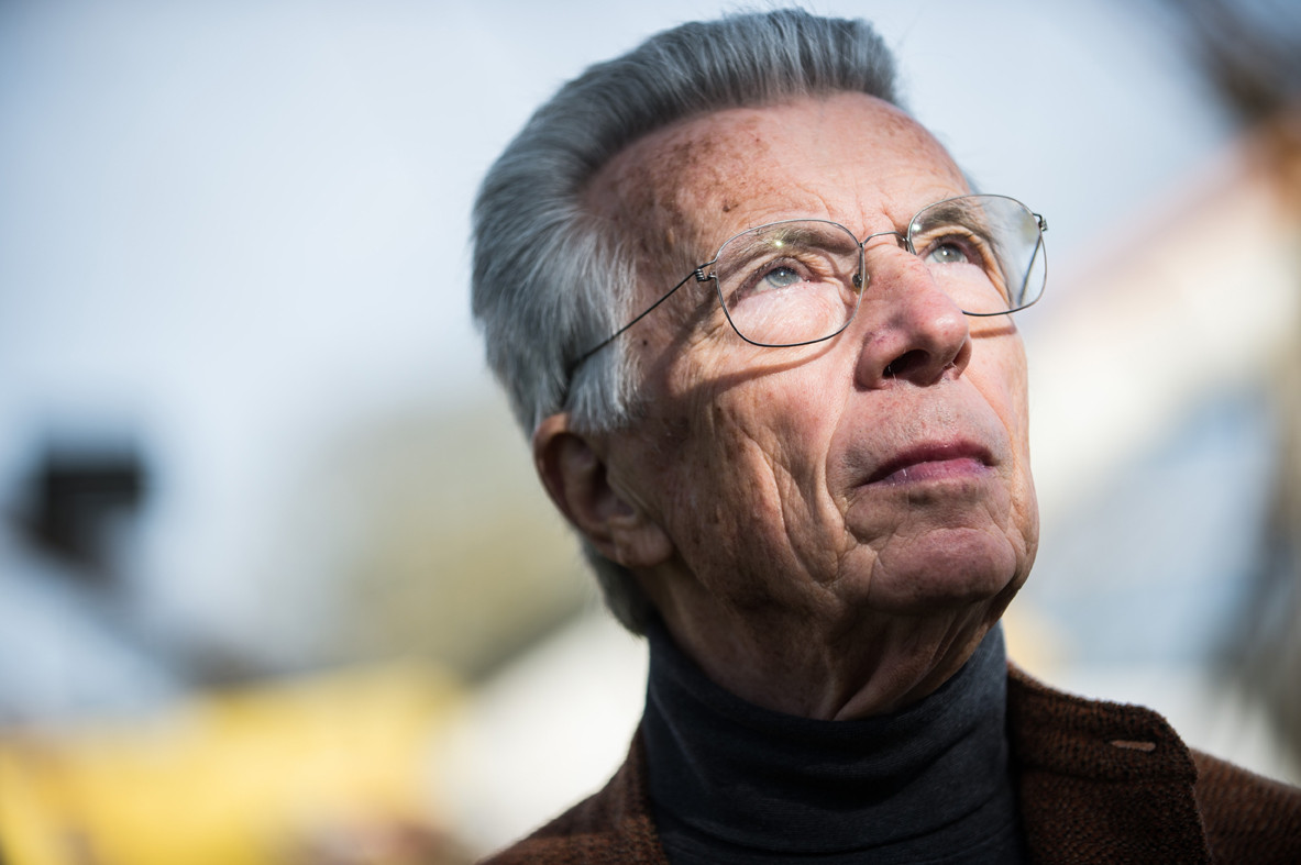 Bernard Grasset, maire PS de Rochefort - Political personality, mayor of Rochefort / L'Express (2013)