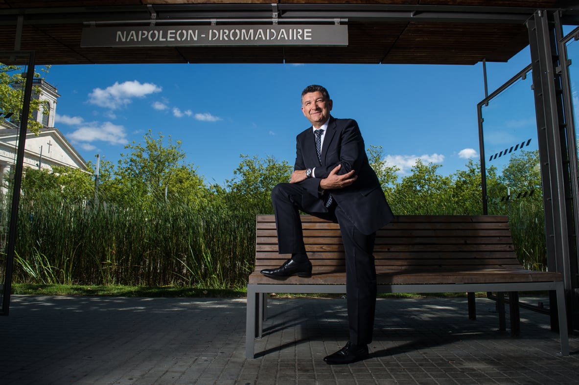  Luc Bouard, maire (LR) de La Roche sur Yon (85) - The mayor of La Roche sur Yon / L'Express (2015)