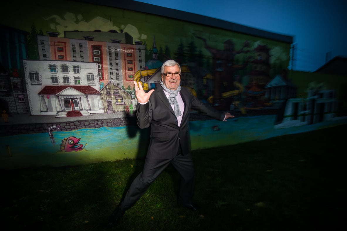 Orvault (44) Joseph Parpaillon, candidat aux élections municipales 2014 - Municipal election