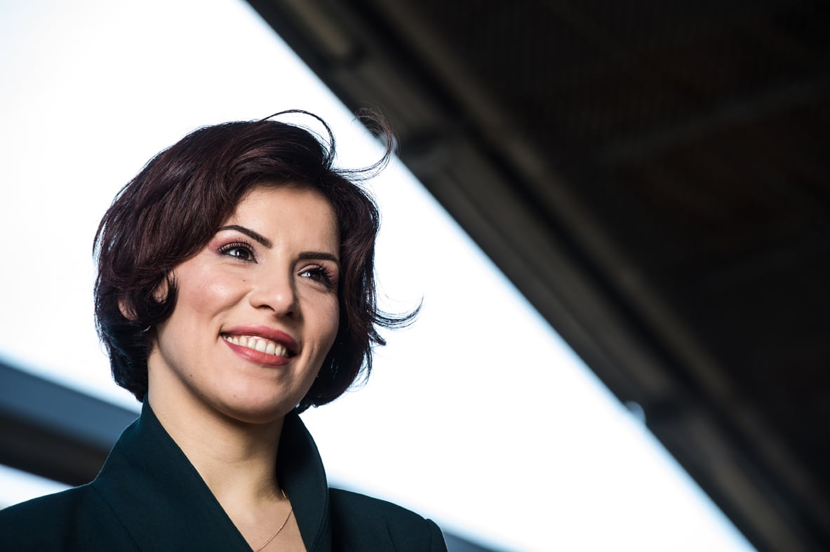 Villetaneuse (93) Linda Sayah, candidate aux élections municipales 2020 - Municipal election