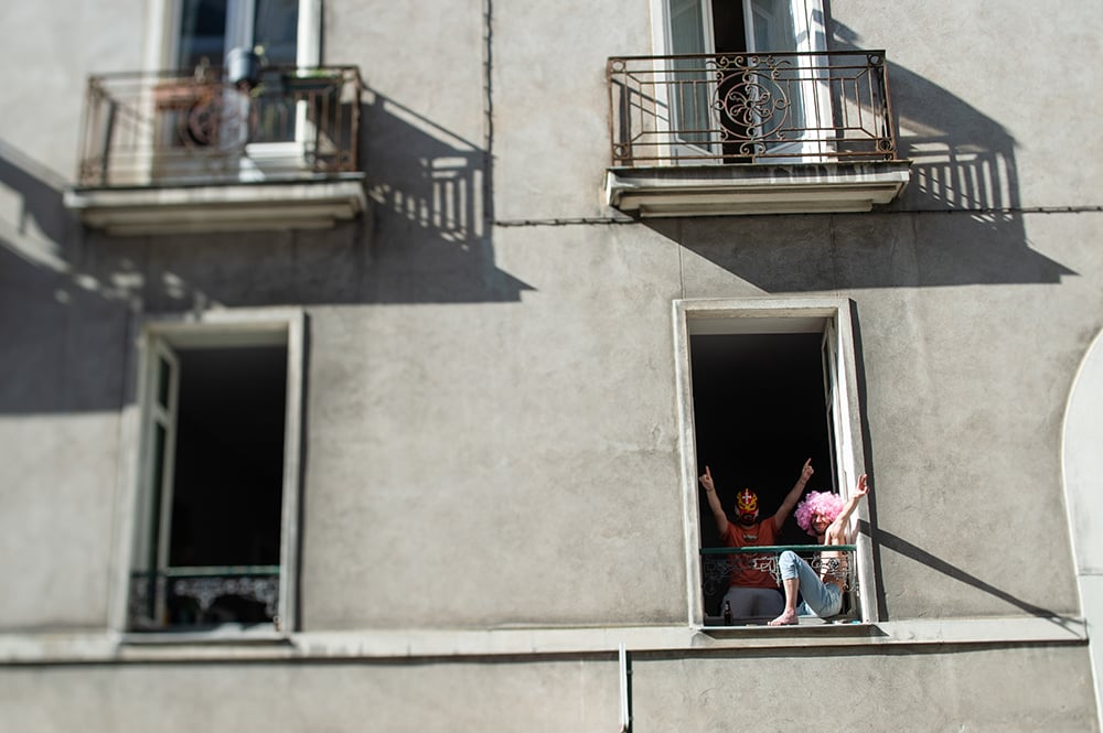 Nantes, premier confinement Covid - First days of confinment because of the Coronavirus disease - 03/2020