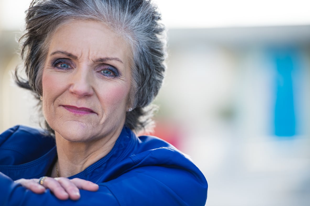 St Nazaire (44) Martine Dardillac, candidate aux élections municipales 2014 - Municipal election