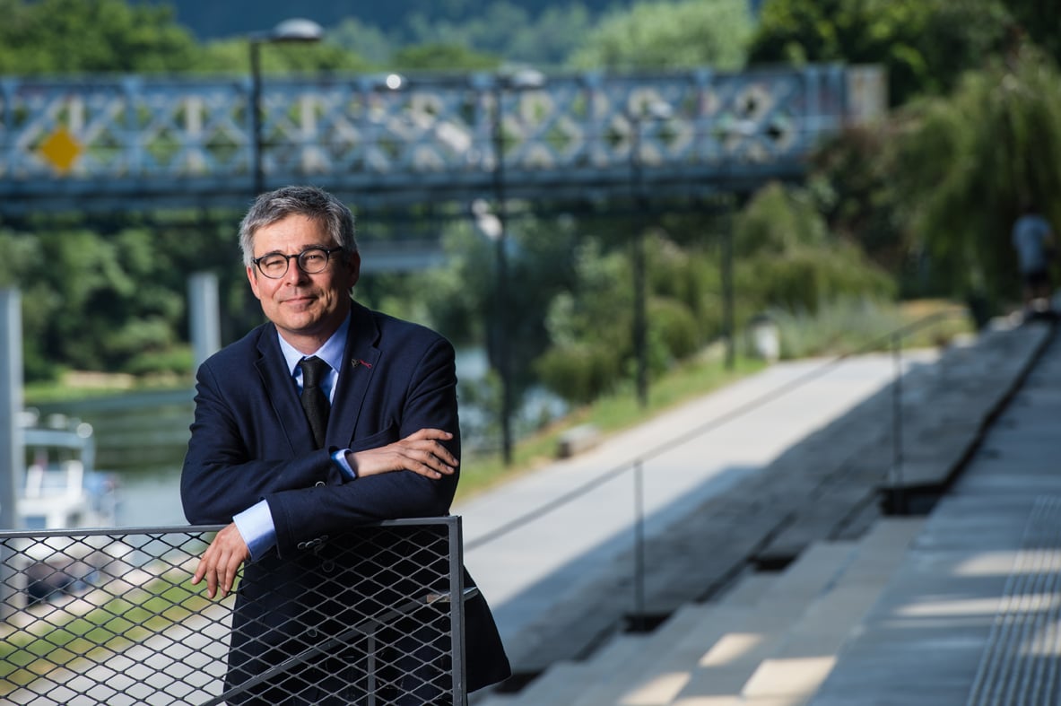 Besançon (25) Nicolas Bodin, candidat aux élections municipales 2020 / Municipal election