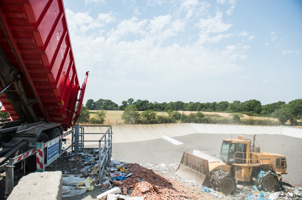 Centre de stockage des déchets - Waste storage center / Véolia (2018)