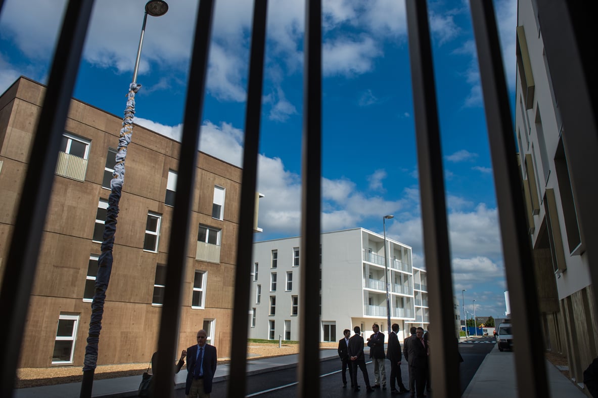 Visite ensemble immobilier ICF Habitat Atlantique - Visit of a building complex (2016)