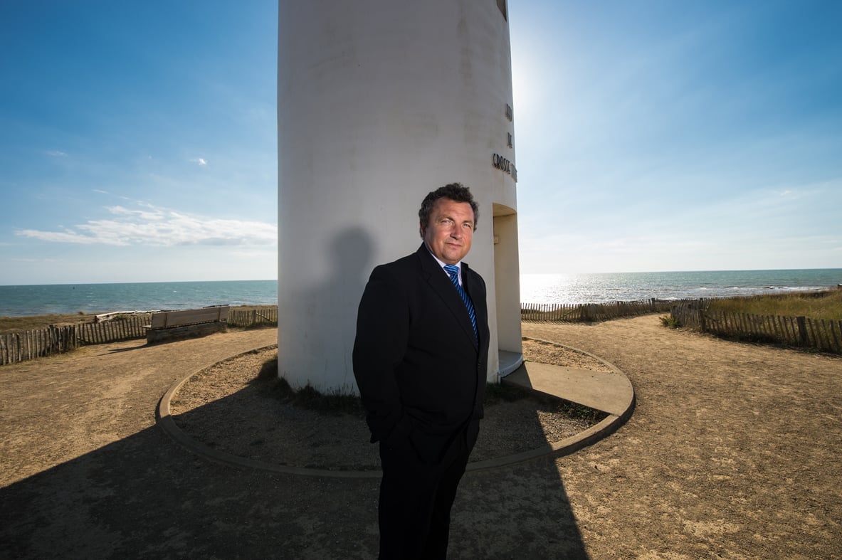 St Hilaire de Riez (85) Pascal Dubin, candidat aux élections municipales 2014 - Municipal election