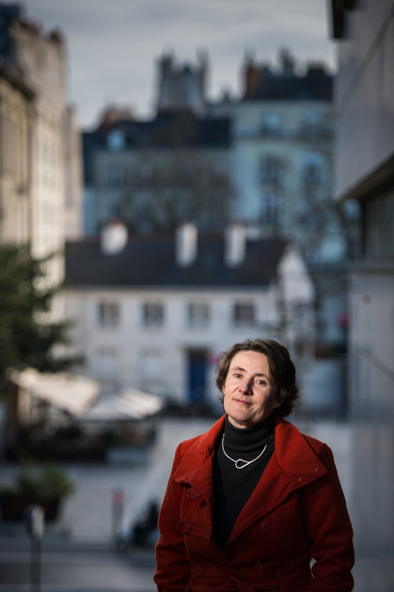 Blandine Krysmann, déléguée départementale du PCD - political personality / Pèlerin (2014)