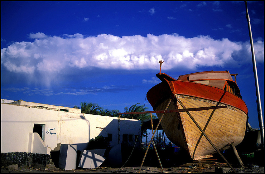 Egypte, chantier naval - Shipyard, Egypt / La Baleine Blanche (2000)