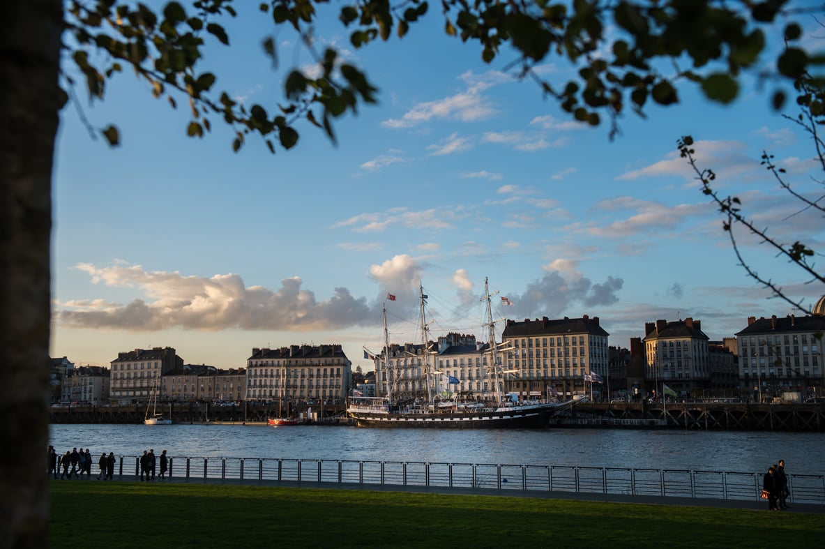 Nantes, le Belem sur la Loire (2012)