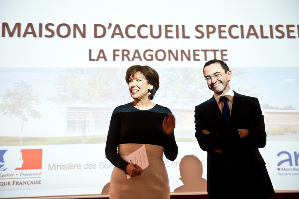 Roselyne Bachelot et Bruno Retailleau - Political personalities / L'Express (2012)