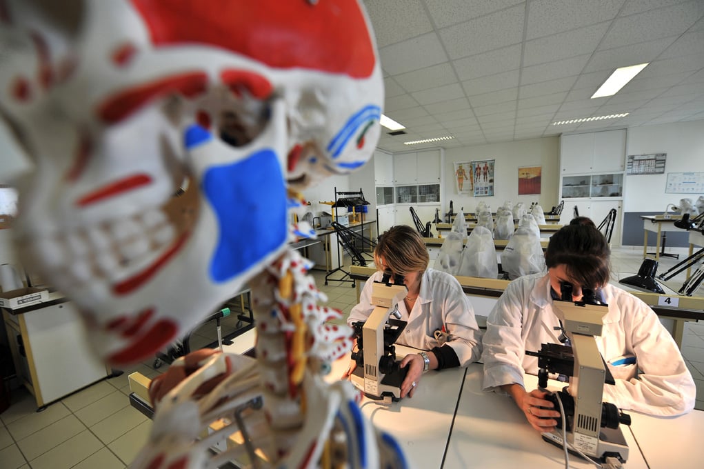 La Roche sur Yon (85)  L'ICES (Institut Catholique d'Enseignement Supérieur) - Catholic High School / L'Express (2009)