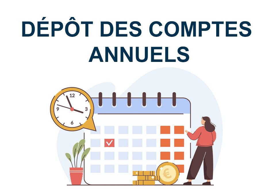 Quelles sont les modalités de dépôt au greffe des comptes annuels ?