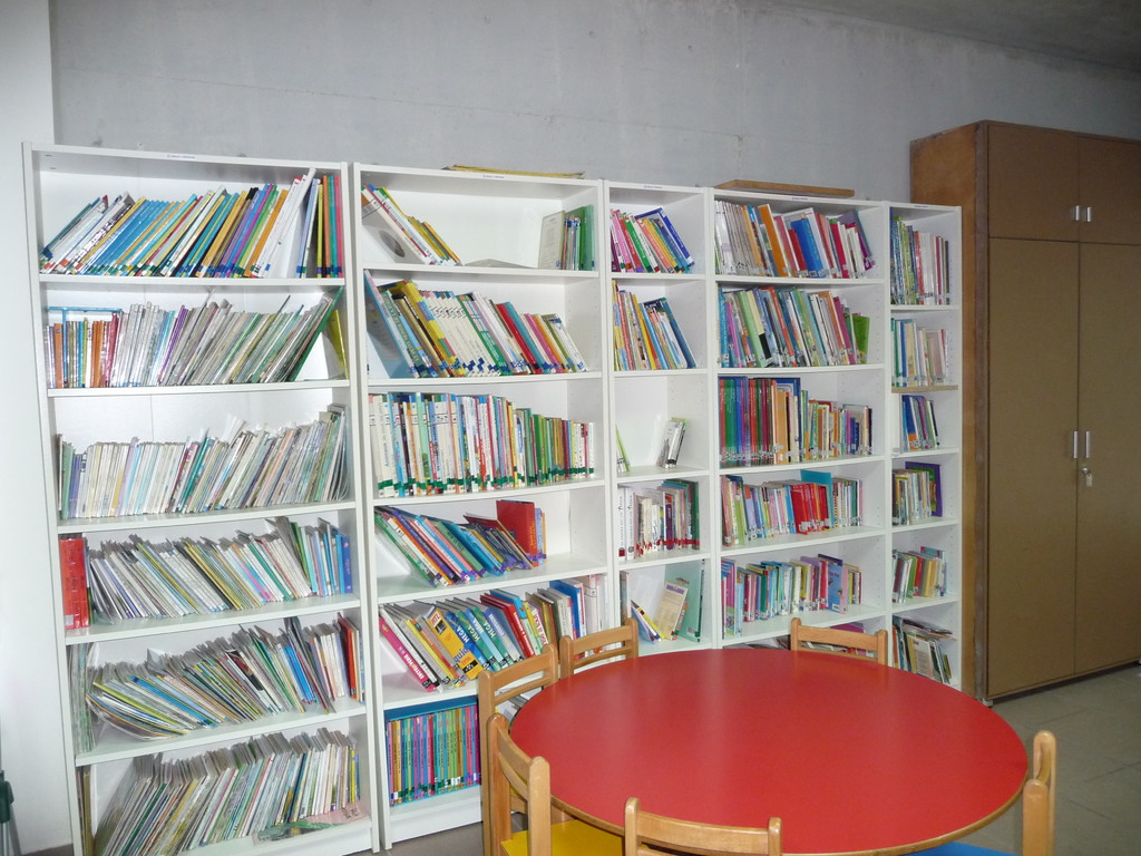 La bibliothèque après ... Bonne lecture les enfants !!!