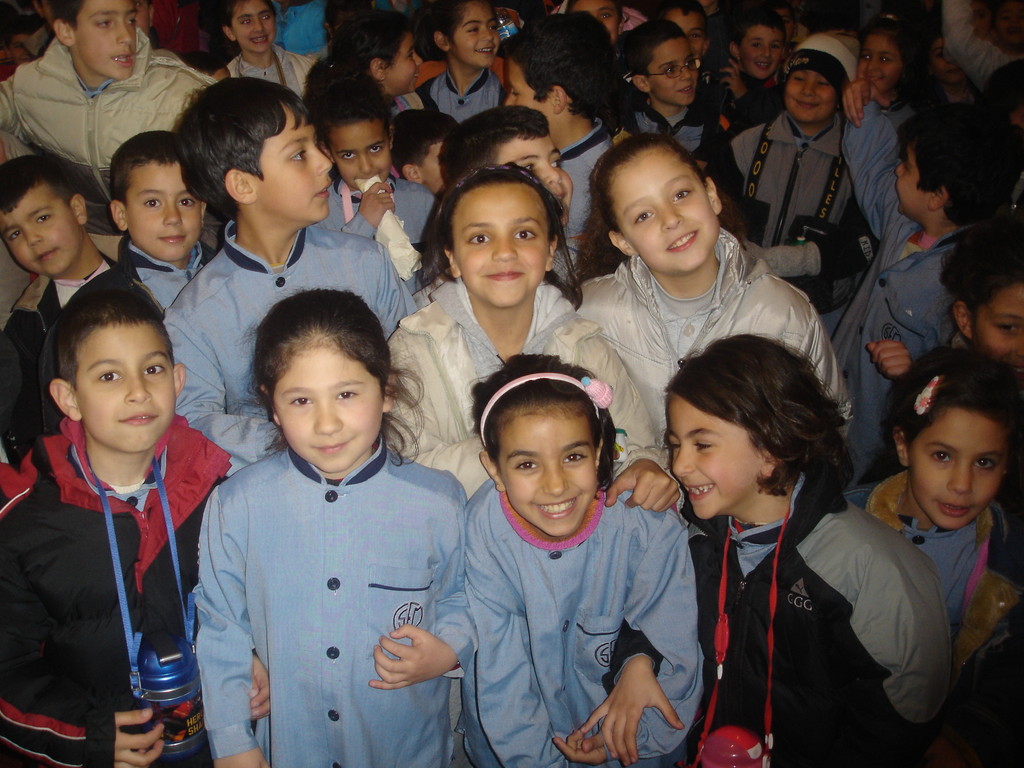 Les enfants sont heureux