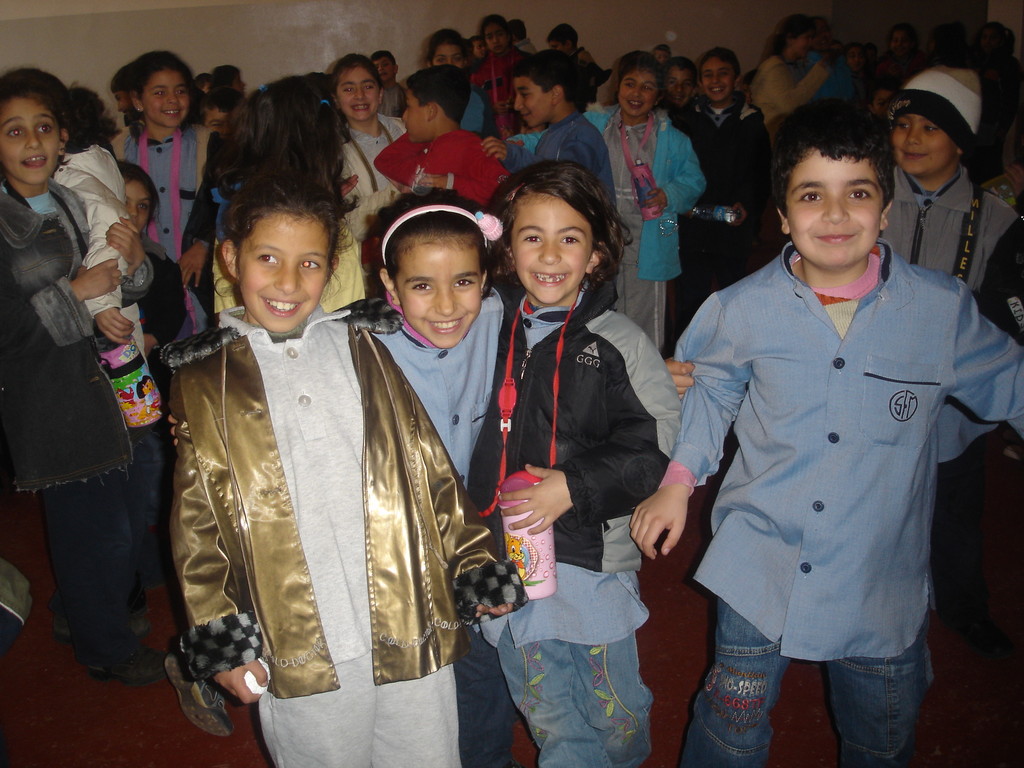 Les enfants sont ravis