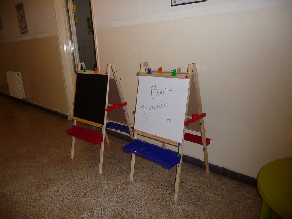 Les tableaux attendent desormai les artistes