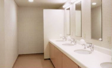 市谷寮 (女子寮) 洗面室