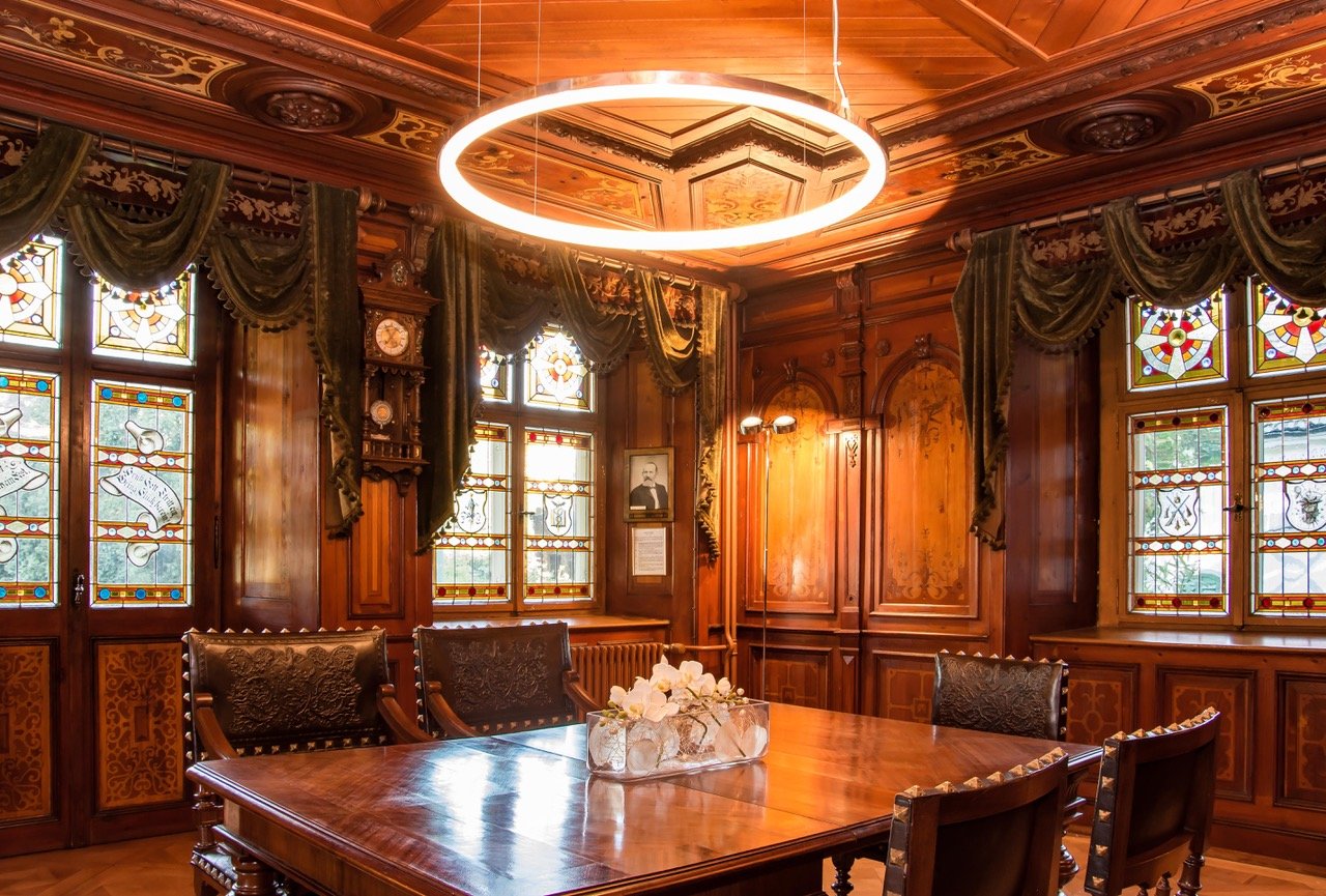 herrschaftliche Stube der Familie Ottiker-Müller von 1882