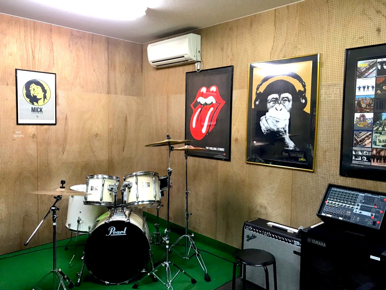 おしゃれな雰囲気のBスタジオ