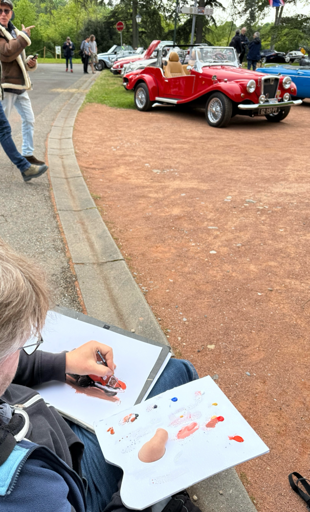 Cédric paints The French Spartan