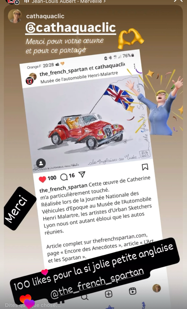 What a success ! Well done Catherine !