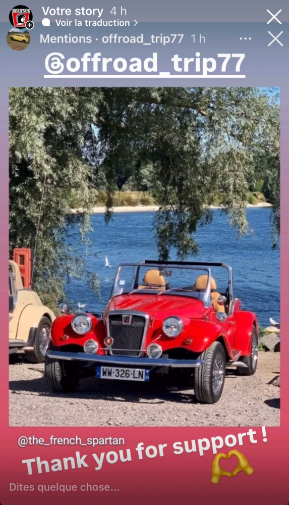 voiture de collection Spartan