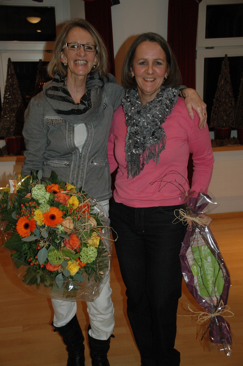 Ehrenmitglieder: Lydia Eichmann u. Cornelia Bertschinger