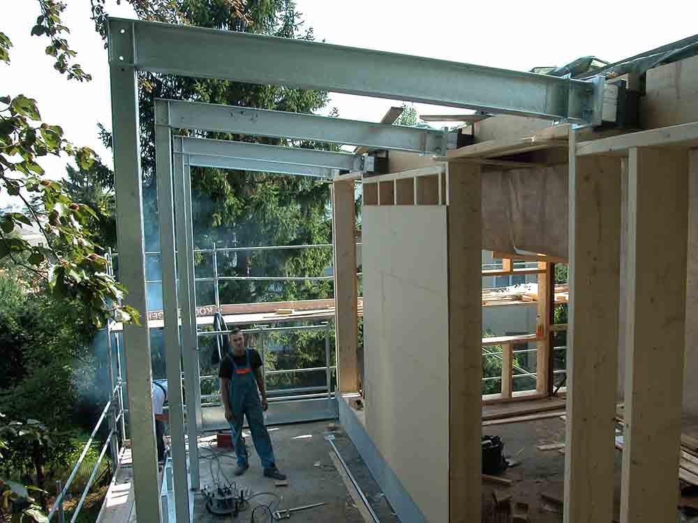 thermisch entkoppelte Träger