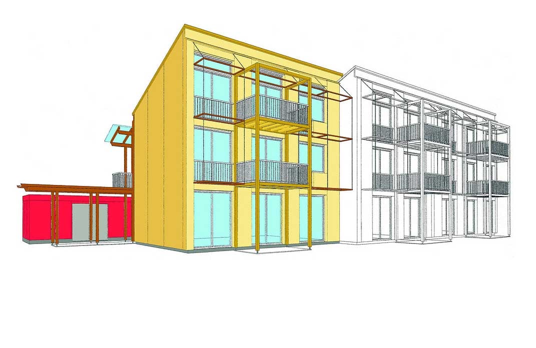 Modulares Sonnenhaus