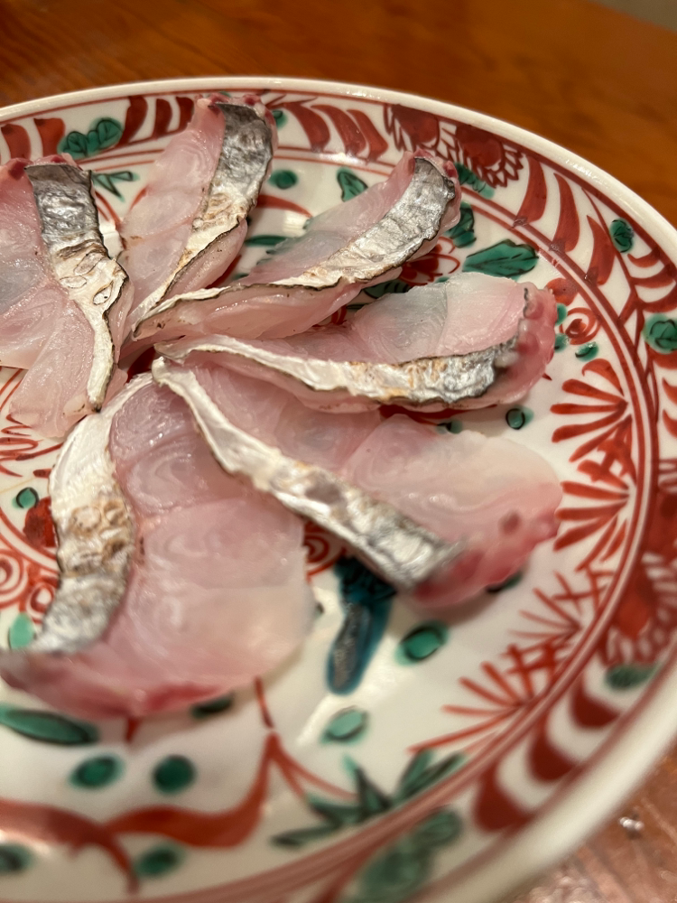 太刀魚炙り刺し