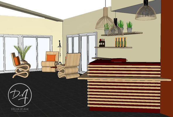 Accueil Office de Tourisme Pic St Loup - Décor Zé Âme