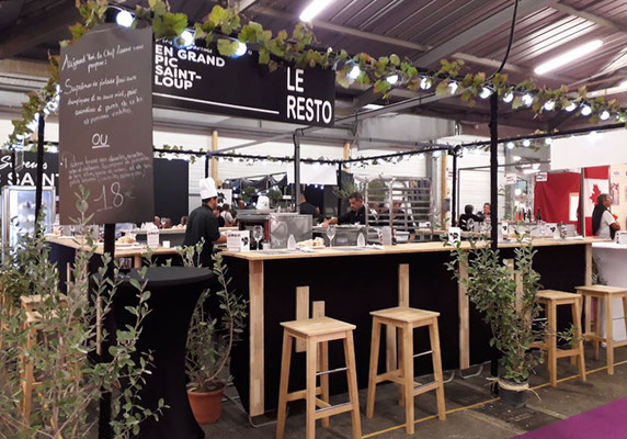 Déco restaurant Foire Montpellier - Décor Zé Âme