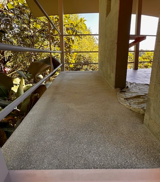 January 2024 - The outdoor shower only needs the shower devices